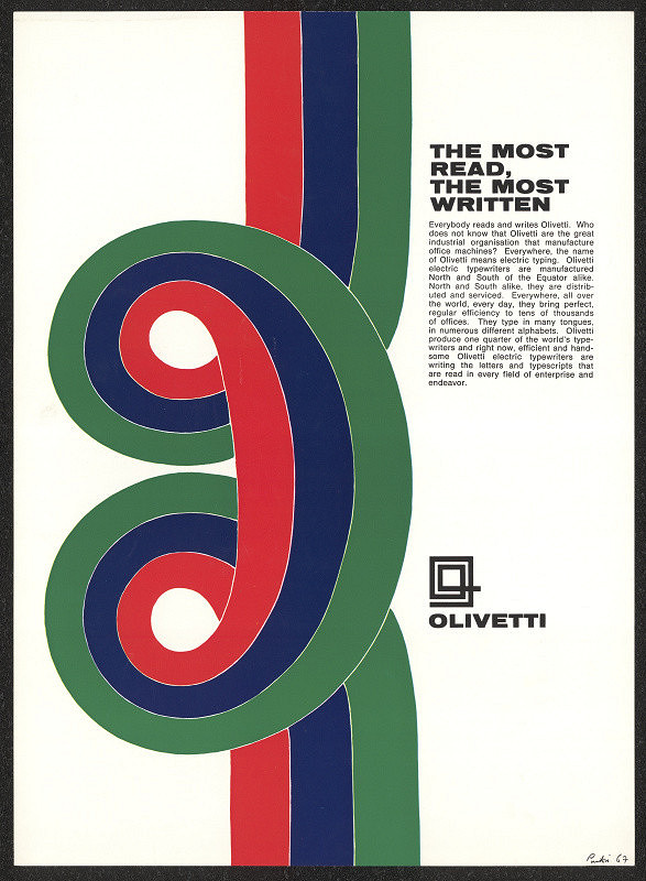 Giovanni Pintori – Olivetti 