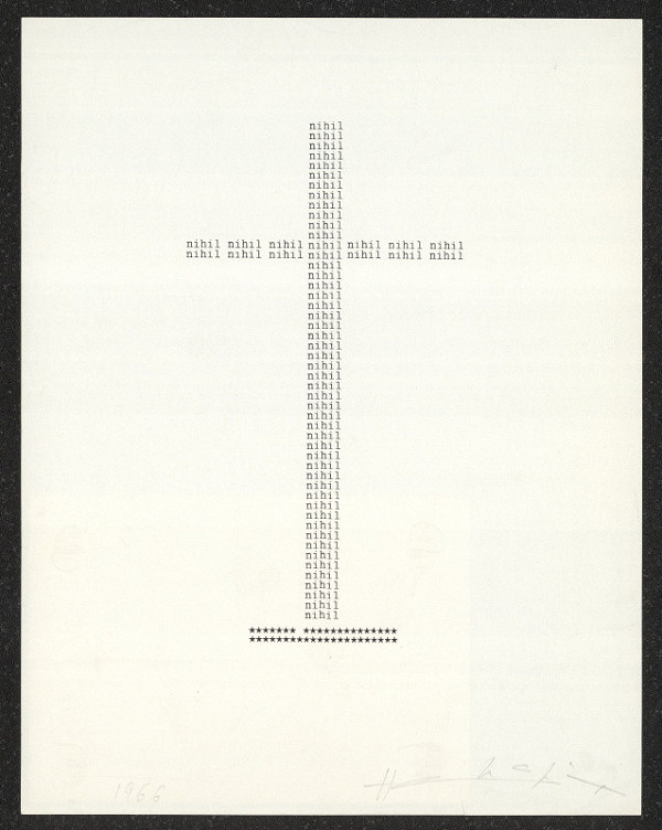 Henri Chopin – Nihil 