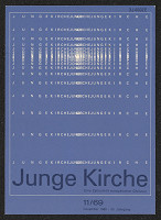 Bruno Pfäffli – Junge Kirche 11/69 