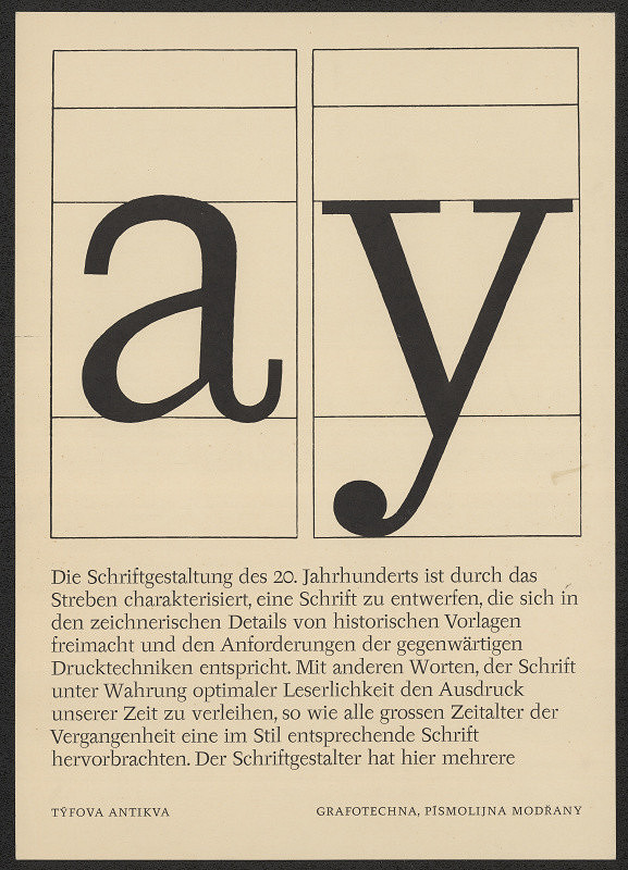 Josef Týfa – Týfova antikva 