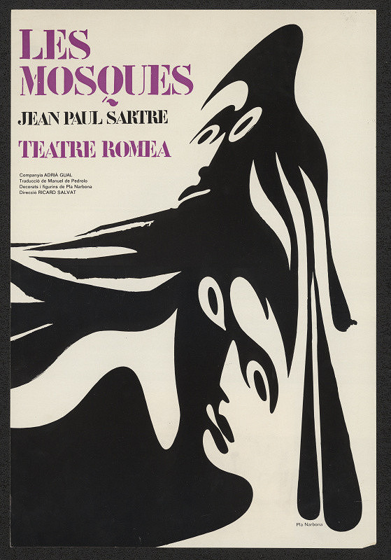 José Pla-Narbonna – J. P. Sartre: Les Mosques 