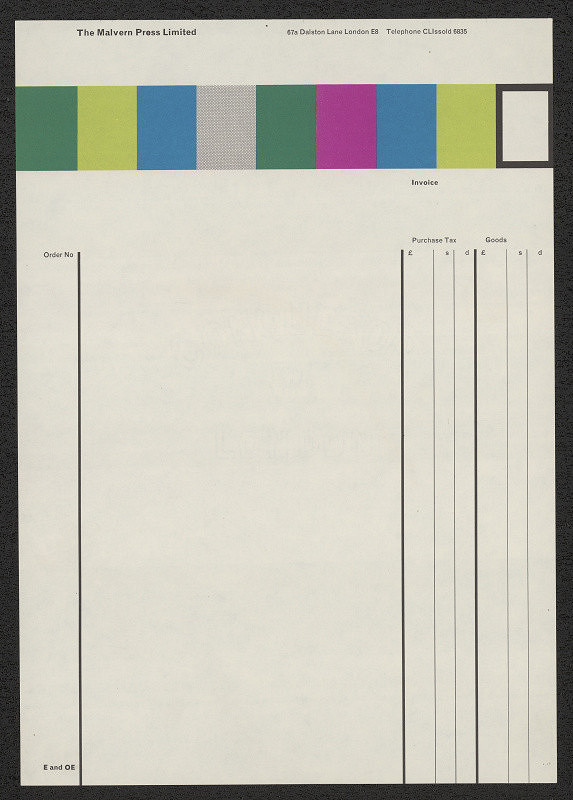 Ian Bradbery (Westwood)/1918 – The Malvern Press Ltd. 