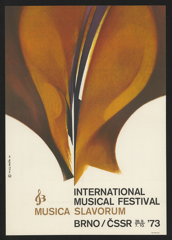 Milan Klvaňa – International Musical Festival Musica Slavorum Brno / ČSSR ´73 