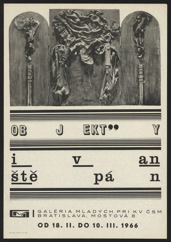 neznámý – Ivan Štěpán: Objekty, Bratslava 1966 