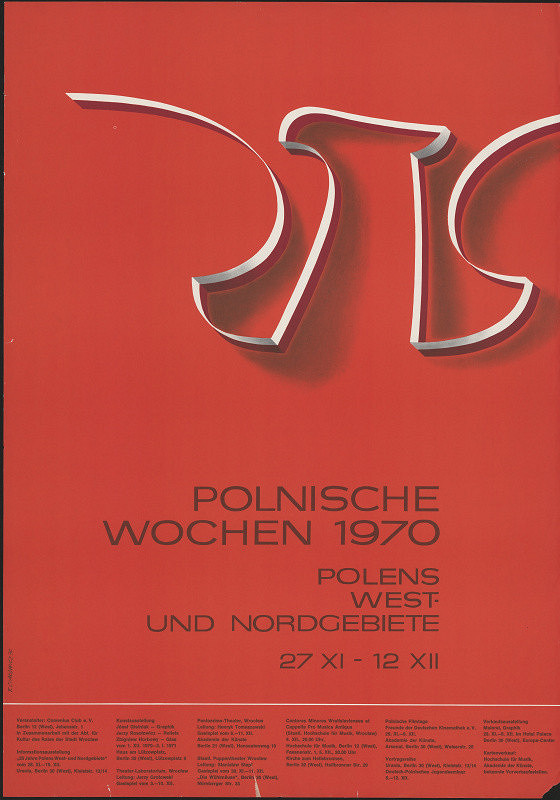 Tadeusz Cialowicz – Polnische Wochen 1970 