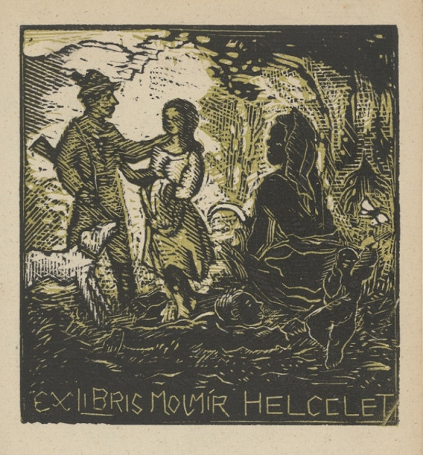 Josef Váchal – Mojmír Helcelet 