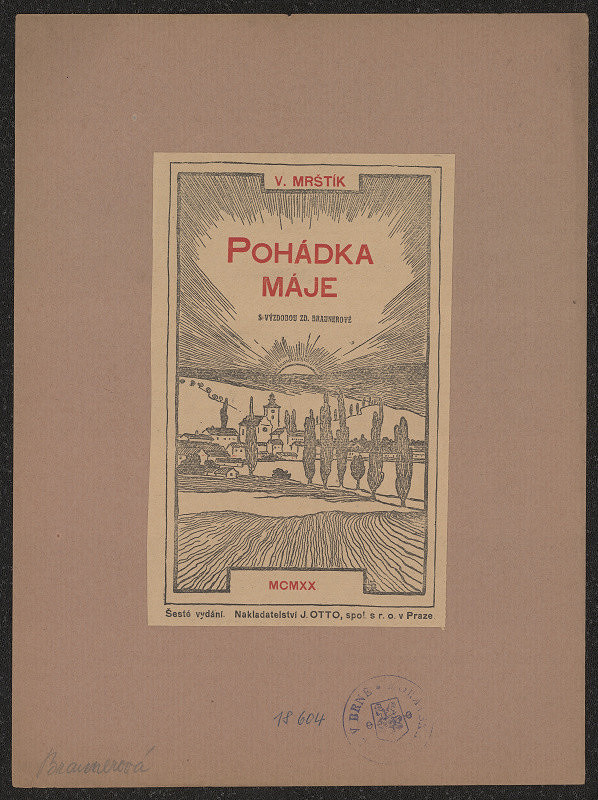 Zdenka Braunerová – Mrštík - Pohádka máje 