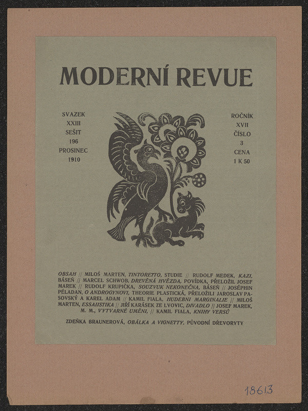 Zdenka Braunerová – Moderní revue 