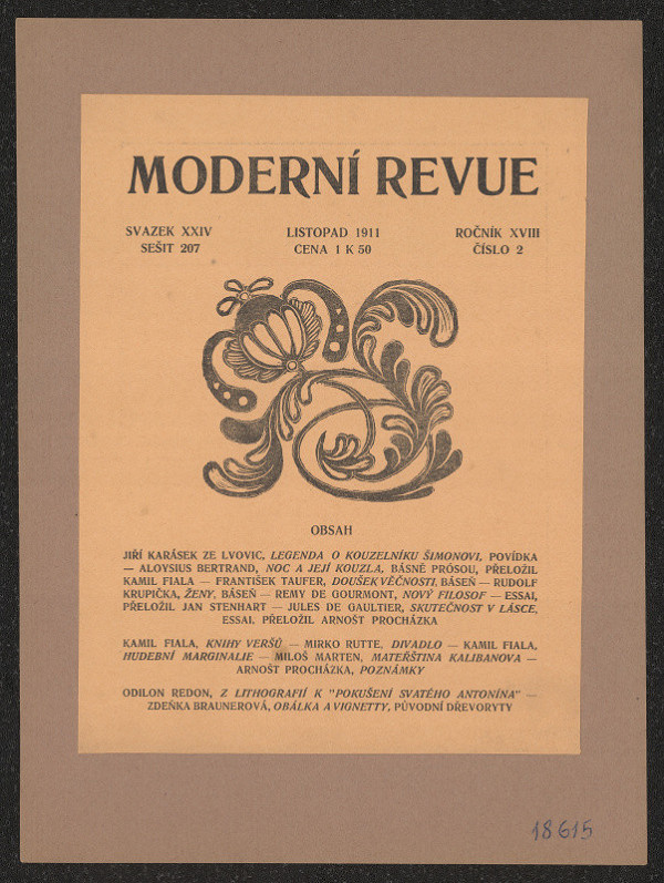 Zdenka Braunerová – Moderní revue 