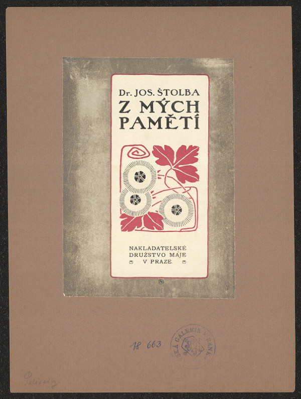 Vojtěch Preissig – Štolba -  Z mých pamětí 