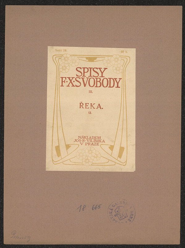 Vojtěch Preissig – F.X.Svoboda - Řeka 