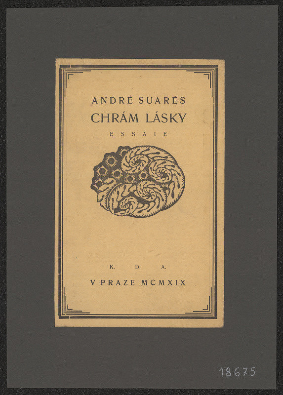 František Kobliha – Suarés - Chrám lásky 