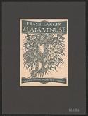 František Kysela – Langer - Zlatá Venuše 