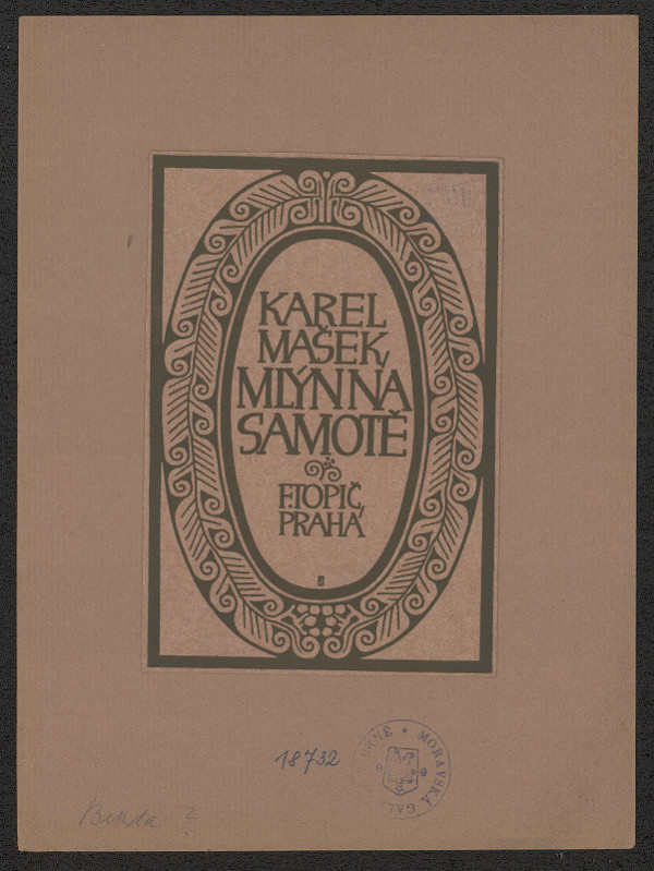 Jaroslav Benda – Mašek - Mlýn na samotě 