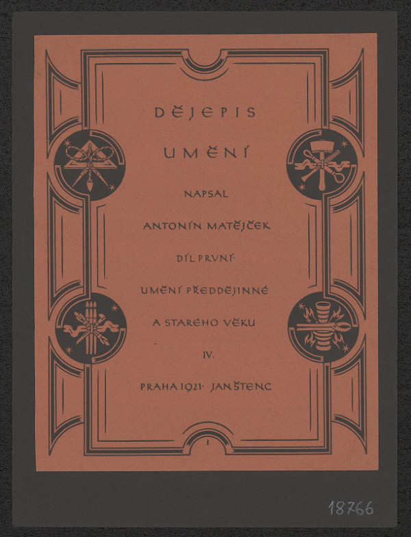 Jaroslav Benda – Matějček - Dějepis umění 