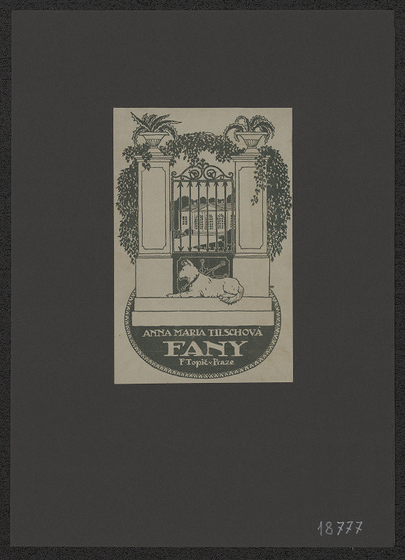 Josef Wenig – Tilschová - Fany 