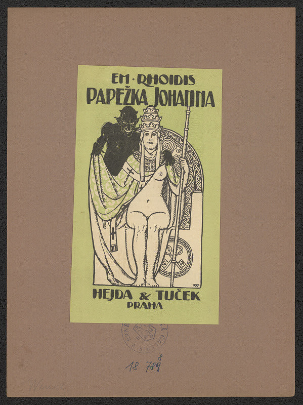 Josef Wenig – Rhoidis - Papežka Johanna 