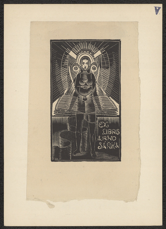 Josef Váchal – Exlibris Arno Sáňka 