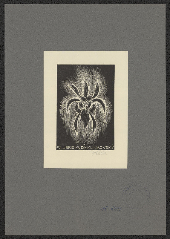 František Kobliha – Ex Libris Ruda Klinkovský 