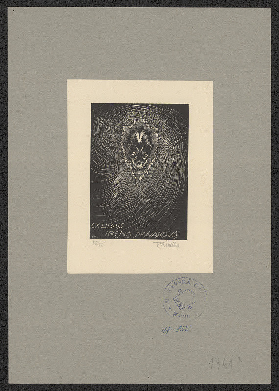 František Kobliha – Ex Libris Irena Nováková 