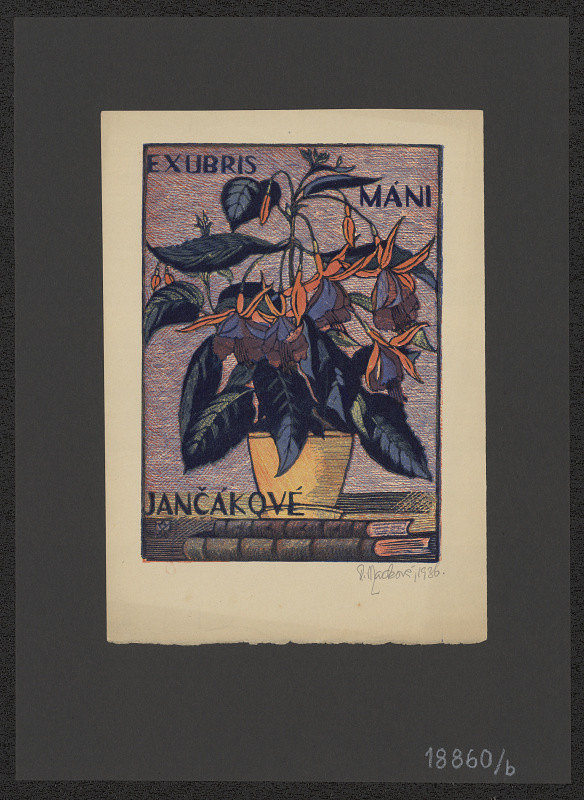 Anna Macková – Exlibris Máni Jančákové 