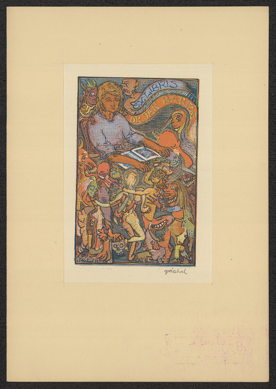 Josef Váchal – Ex Libris Dr. Jan Bartoš 