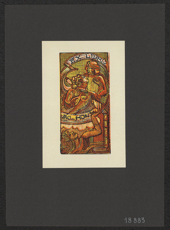Josef Váchal – Ex Libris Václav Honsa 