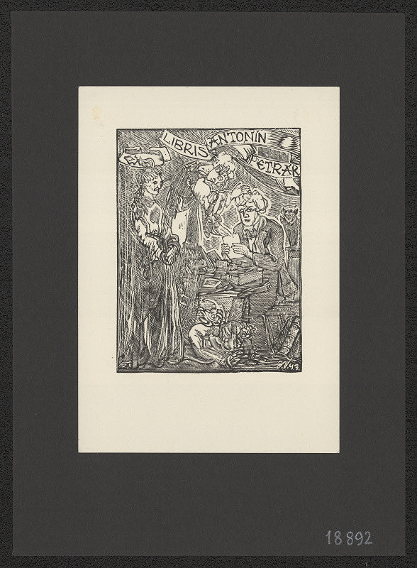 Josef Váchal – Ex Libris Antonín Petrák 