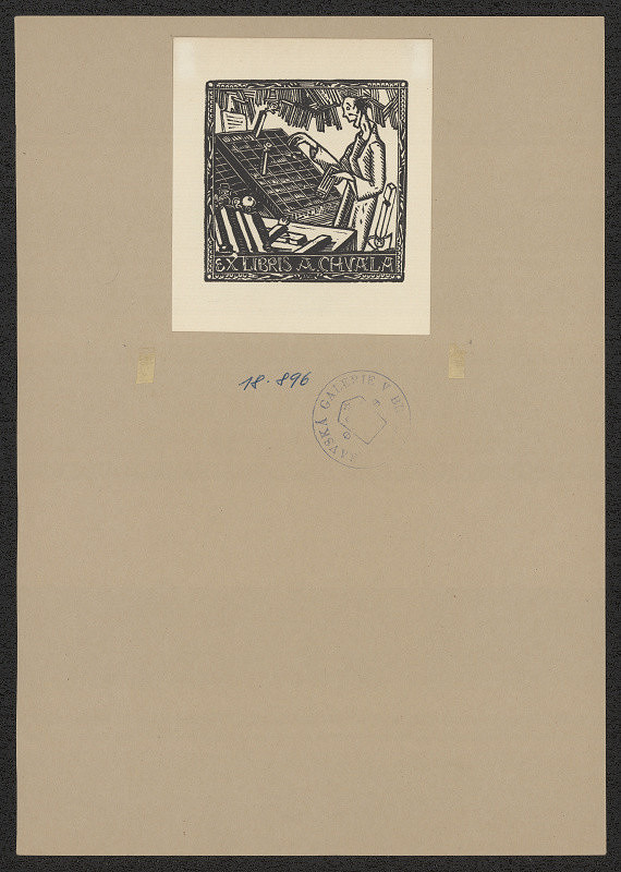 Josef Váchal – Ex Libris A. Chvála 
