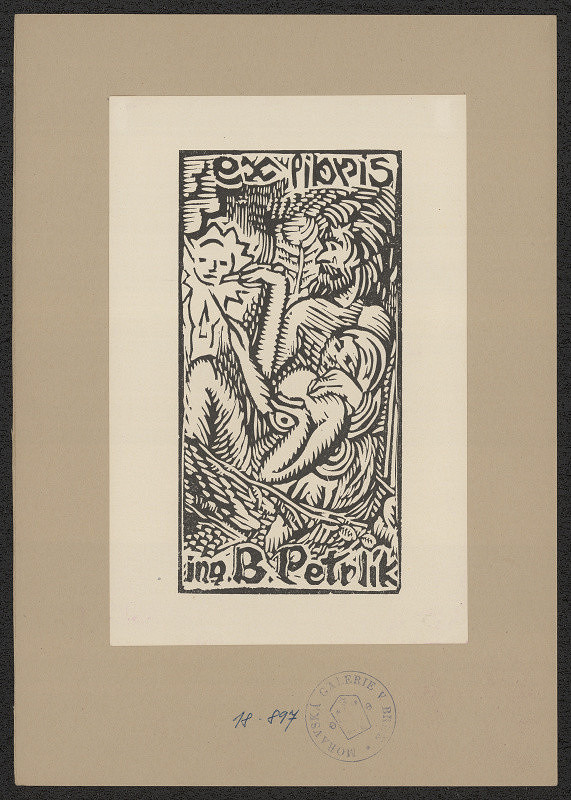 Josef Váchal – Ex Libris ing. B. Petrlík 