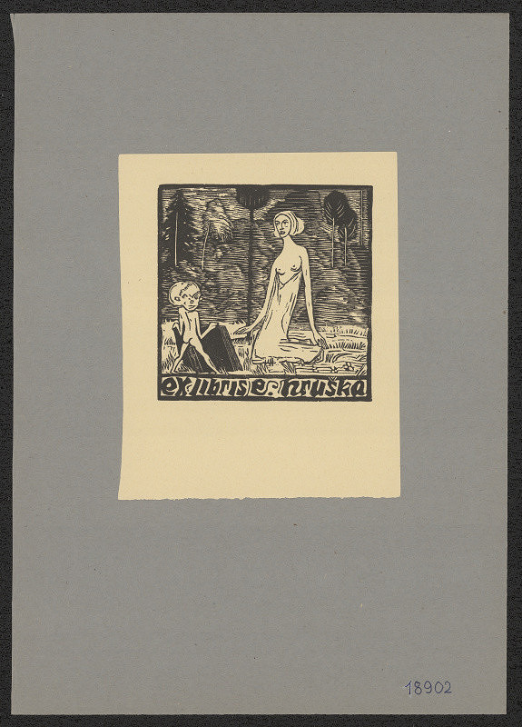 Josef Váchal – Ex libris E. Hruška 