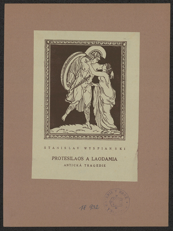 Josef Hodek – Wyspianski - Protesilaos a Laodamia 