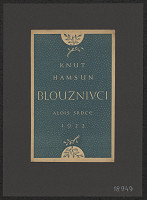 Cyril Bouda – Hamsun - Blouznivci 