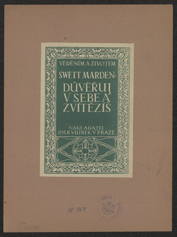 Slavoboj Tusar – Marden - Důvěřuj v sebe a zvítězíš 