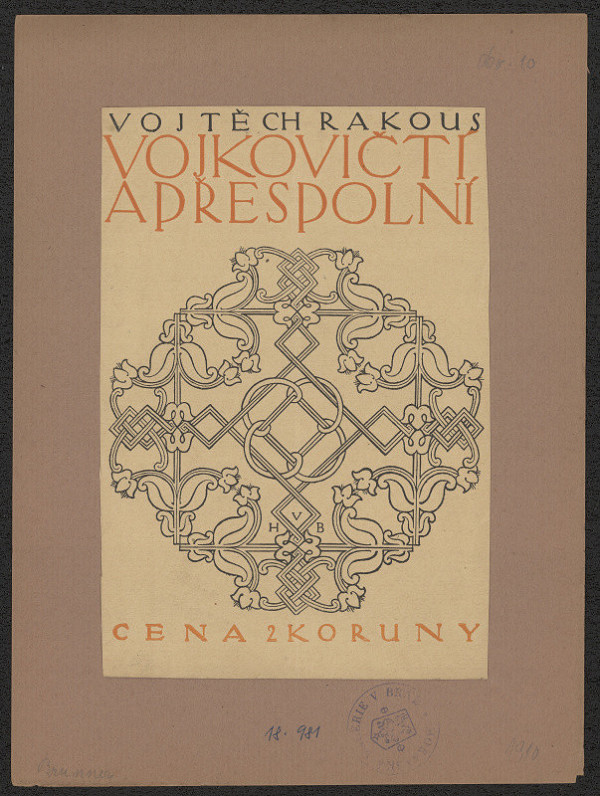Vratislav Hugo Brunner – Rakous - Vojkovičtí a přespolní 