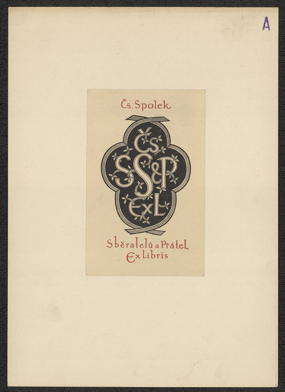 neznámý – Čs. spolek sběratelů a přátel exlibris 
