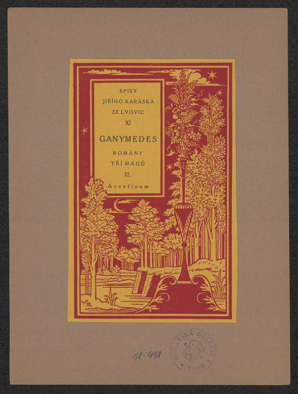 Vratislav Hugo Brunner – Jiří Karásek ze Lvovic - Gauymedes 