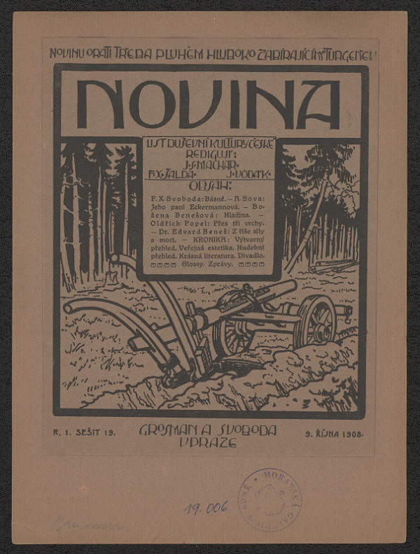 Vratislav Hugo Brunner – Novina 