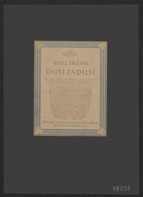 Miloš František Klicman – Tréva - Duši za duši 