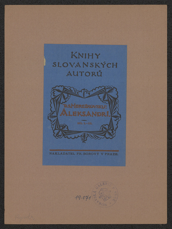 Kysela (?) – Merežkovskij - Aleksandr I. 