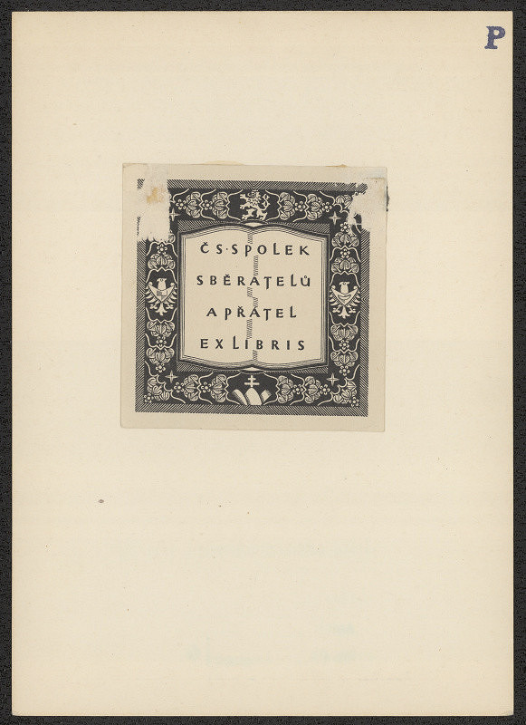 Rudolf Puchold – Čs. Spolek sběratelů a přátel exlibris 