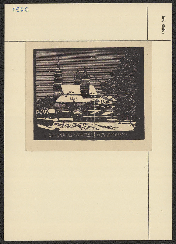 neznámý – Karel Holzmann 