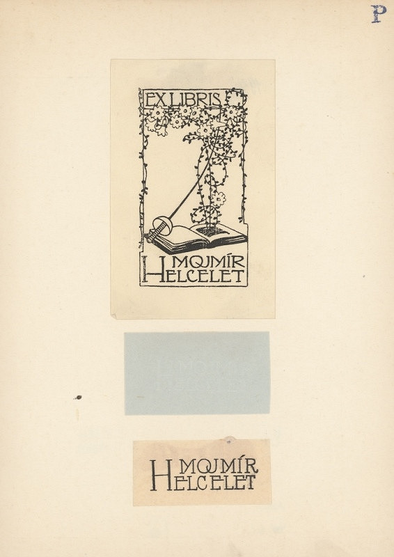 neznámý – Mojmír Helcelet 