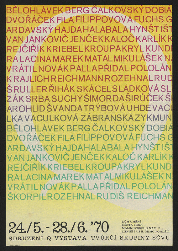 Jan Rajlich st. – Sdružení a výstava tvůrčí skupiny SČVU 