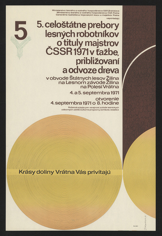 Jarmil Klecker – 5. celoštátne preboy lesných robotníkov 