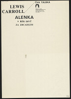 Boris Mysliveček – Alenka v říši divů a za zrcadlem 