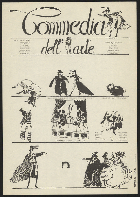 Dušan Ždímal – Commedia dell' arte 