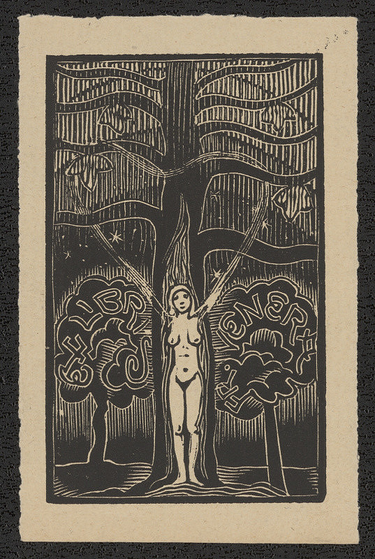 Josef Váchal – Exlibris Fr. Venera 