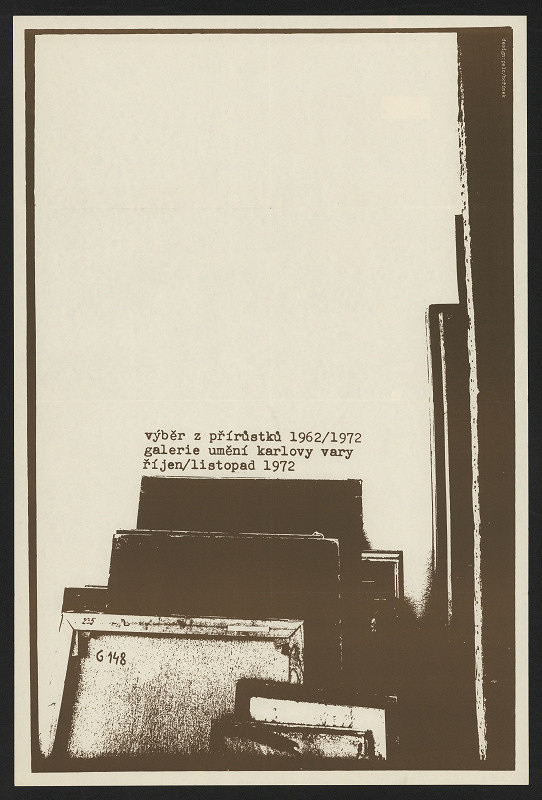 Jan Pelc – Výběr z přírůstků 1962/1972 Karlovy Vary 