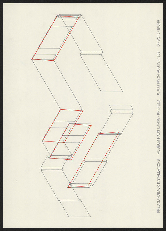 Fred Sandback – Installations 